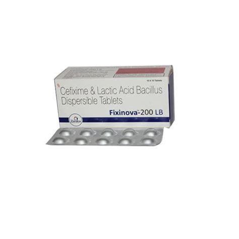 Tablets Fixinova 200mg Lbtab At Best Price In Panchkula Iva