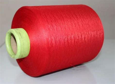 Red Roto Dyed Polyester Yarn Count 40 At Rs 160 Kg In Surat ID