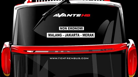 Livery Medali Mas Mod Avante Facelift Terdetail YouTube