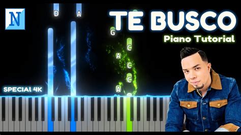 Te Busco Alex Zurdo Piano Tutorial Fácil Melodía Y Acordes Especial