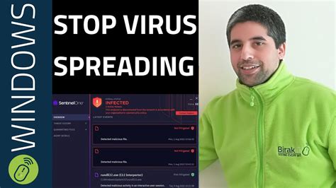 Sentinelone Isolating Infected Computer From The Network Stopping