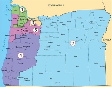 Changes In Congressional Districts — Indivisible Oregon