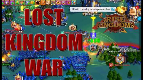 War In Lost Kingdom Field Battles Flag Rallies And City Burning