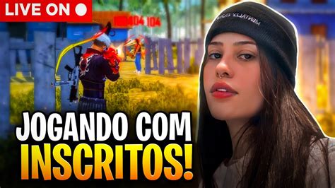 🔥jogando Com Vcs🔥fire Ao Vivo🔥live Da Gan🔥rumo A 31k🔥 Youtube