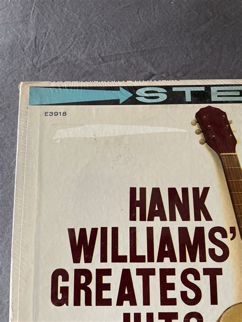 Hank Williams Greatest Hits Vinyl Record Album 14 Of The Best Mgm Hi