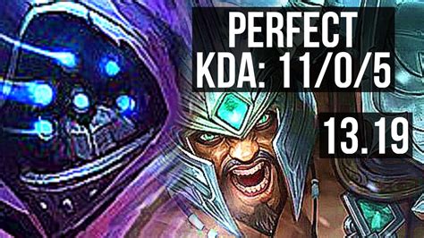 Jax Vs Tryndamere Top 1105 Legendary Kr Master 1319 Youtube