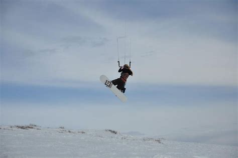 Snow Kiting Wow Kiteboarding