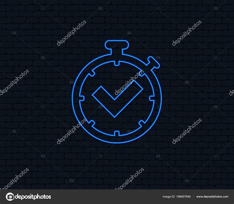 Timer Sign Icon Black Background Stock Vector Image by ©Blankstock ...