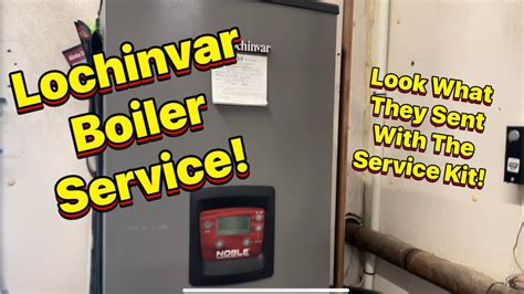 Lochinvar Noble Boiler Service Hvac Boiler Heating Lochinvar Youtube