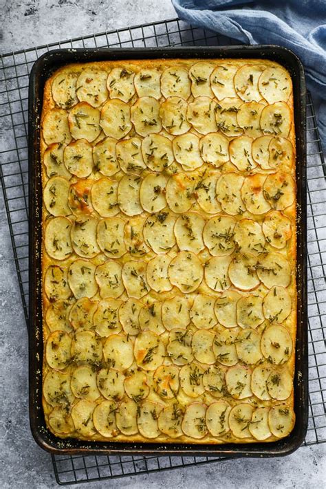 Potato And Rosemary Focaccia Bread Marisa S Italian Kitchen