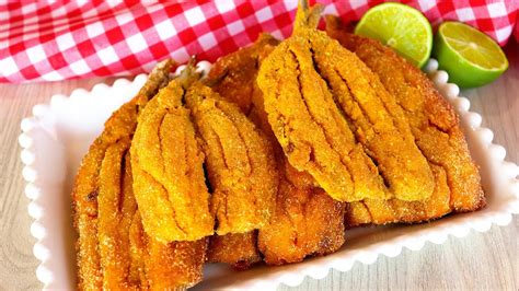 Sardinha Frita Empanada No Fub Sequinha E Deliciosa