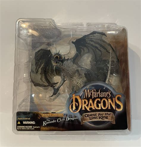 Mcfarlanes Dragons Quest For The Lost King Komodo Clan Dragon Series