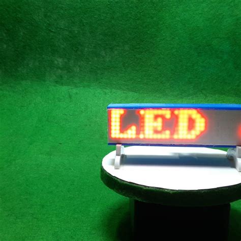 printable     portable dot matrix electronic display