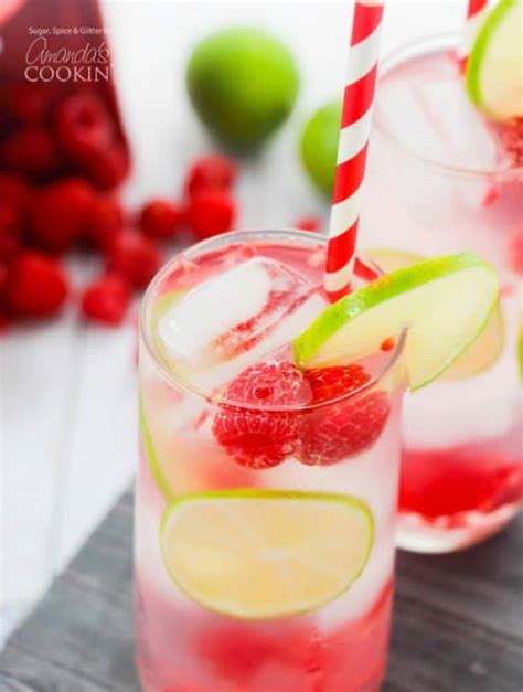 Raspberry Gin Rickey Delicious And Refreshing Raspberry Summer Cocktail