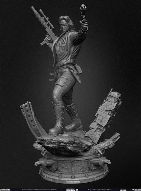 Snake Plissken Escape From New York EFNY - ZBrushCentral