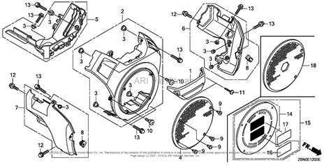 Honda Engines GX630 SAE1 ENGINE JPN VIN GCBBK 1000001 TO 58 OFF