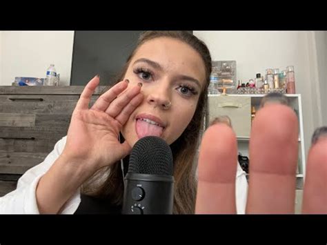 ASMR NO TALKING HIGH VOLUME FAST AND WET SLOW MOUTH SOUNDS DRY FAST