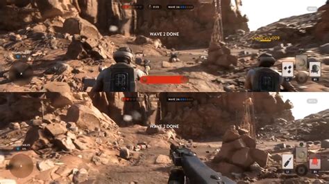 Star Wars Battlefront Beta Gameplay Split Screen Coop Ps Youtube