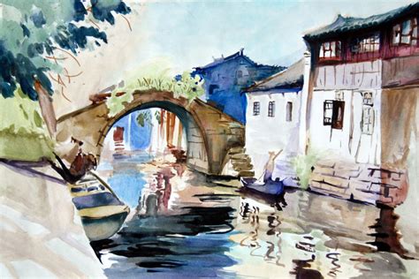 Suzhou Watercolor By Xxtariseregonxx On Deviantart