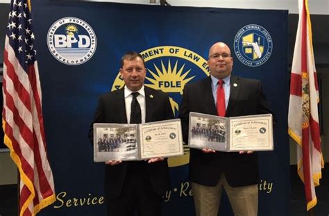 Ocso Supervisors Among 32 Graduates Of Fdle Senior Leadership Program