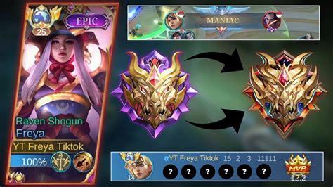 Detik Detik Mythical Immortal Maniac Settingan Emblem Freya