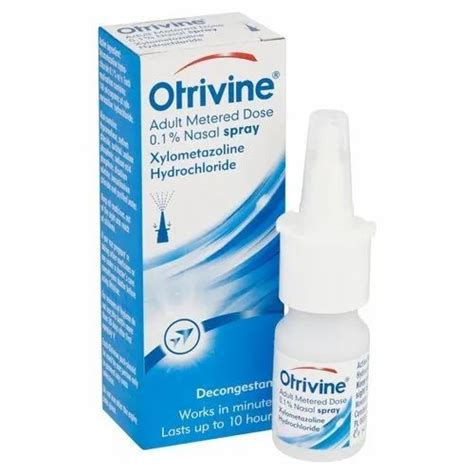 Otrivine Nasal Spray For Personal Packaging Type Box At Best Price