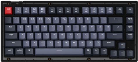 Клавиатура Keychron V Key QMK Gateron G PRO Brown Hot Swap RGB Frosted Black V A KEYCHRON