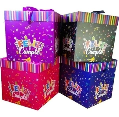 Cajas De Regalo X Feliz Cumplea Os Cuotas Sin Inter S