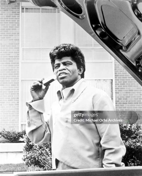 Godfather Of Soul James Brown Poses For A Portrait In Circa 1964