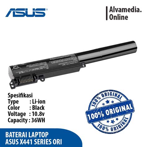 Jual Baterai Batrai Laptop ASUS X441 X441U X441N X441S X441UA A31N1537