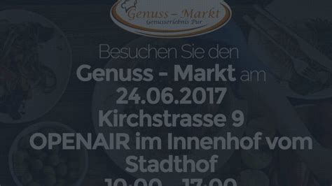 Am Samstag Ist Wieder Genuss Markt In Rorschach Rorschacher Echo