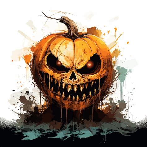 Premium Vector Collection Of Halloween Pumpkins