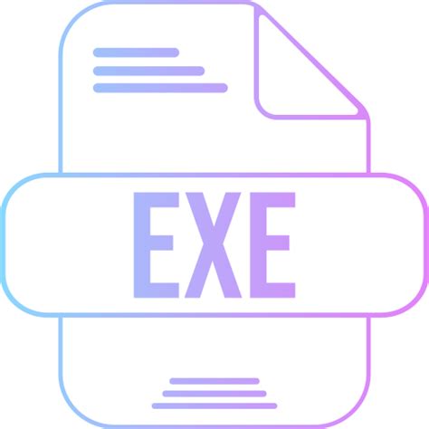 Exe Generic Gradient Fill Icon