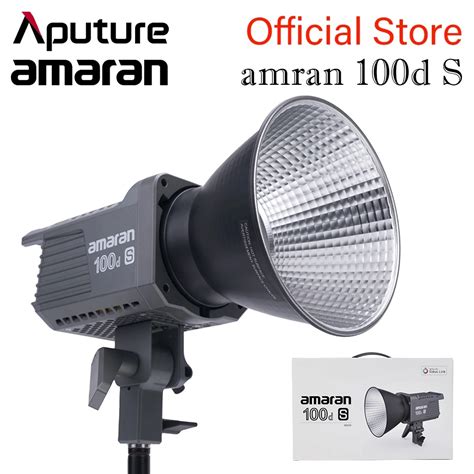 Aputure Amaran 100D S LED Video Light 5600K Bluetooth App Control 8