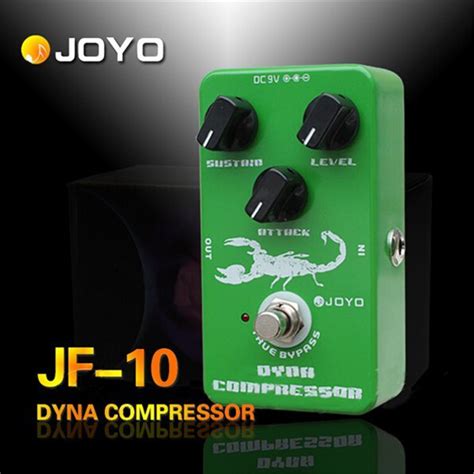 Joyo Jf Dynamic Compressor Effects Guitar Pedal Fx Stompbox Classic