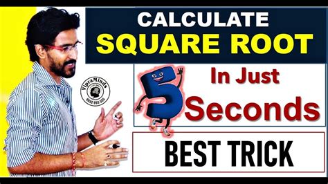 Shortcut To Find Square Roots Square Root Kaise Nikale Mental Maths