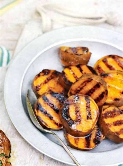 Grilled Sweet Potatoes With Honey Glaze Recipe Delicious Magazine