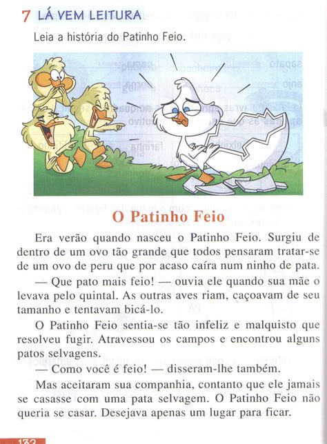 História Resumida Do Patinho Feio Para Imprimir