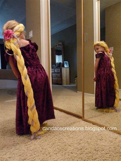 Candace Creations: Glowing Rapunzel Hair Tutorial