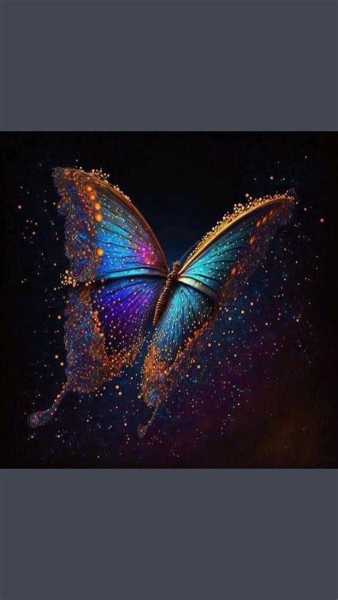 Non Mi Sono Accadute Che Cose Inaspettate Butterfly Art Painting