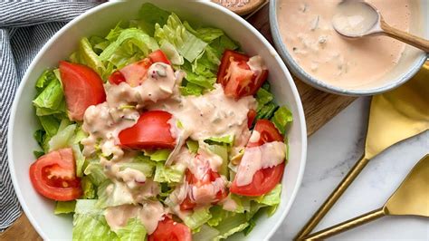 Homemade Thousand Island Dressing Recipe Youtube