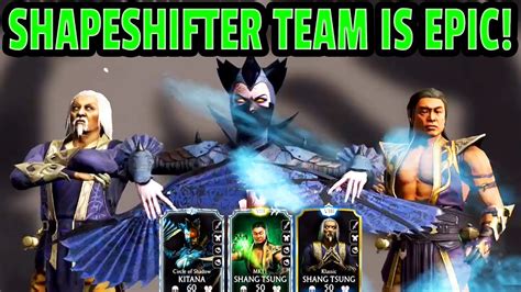 MK Mobile Double Shang Tsung Shapeshifter Team Is AMAZING Destroying