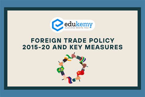 Foreign Trade Policy And Key Measures Upsc Economy