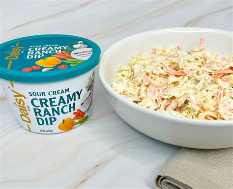 Creamy Ranch Coleslaw Recipe Daisy Brand