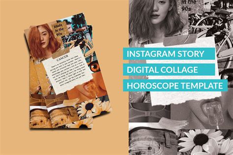 Instagram Story Digital Collage | Social Media Templates ~ Creative Market