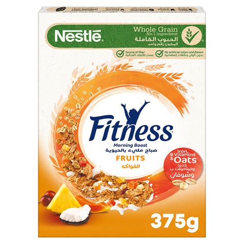 Nestle Fitness Fruits Breakfast Cereal 375g price in Kuwait | LuLu Kuwait | supermarket kanbkam