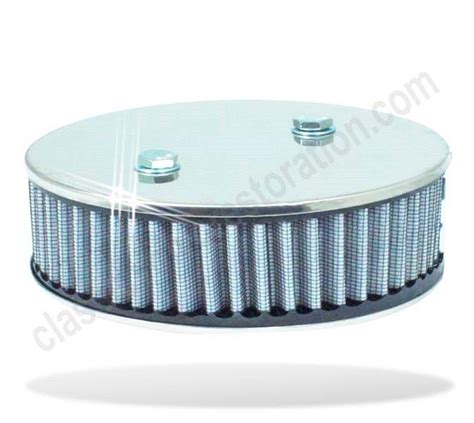 Air Filter Volvo B18 SU 2 Bolt High Performance Stainless Low CVR