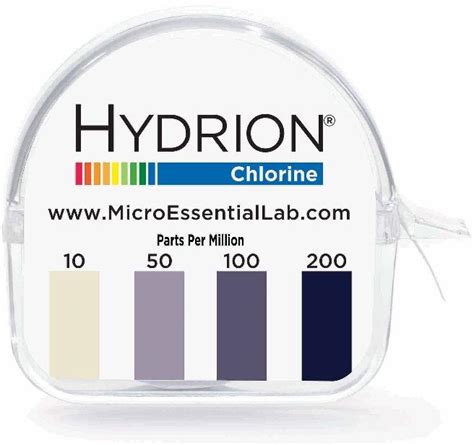 Hydrion Chlorine Test Strips Supplier from Thane