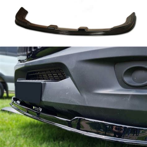 2480 Frontlippe Lippe Schwert Frontspoiler ABS Glanz Schwarz Passend