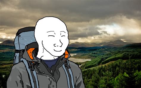 That Good Outdoors Feel | Wojak | Know Your Meme